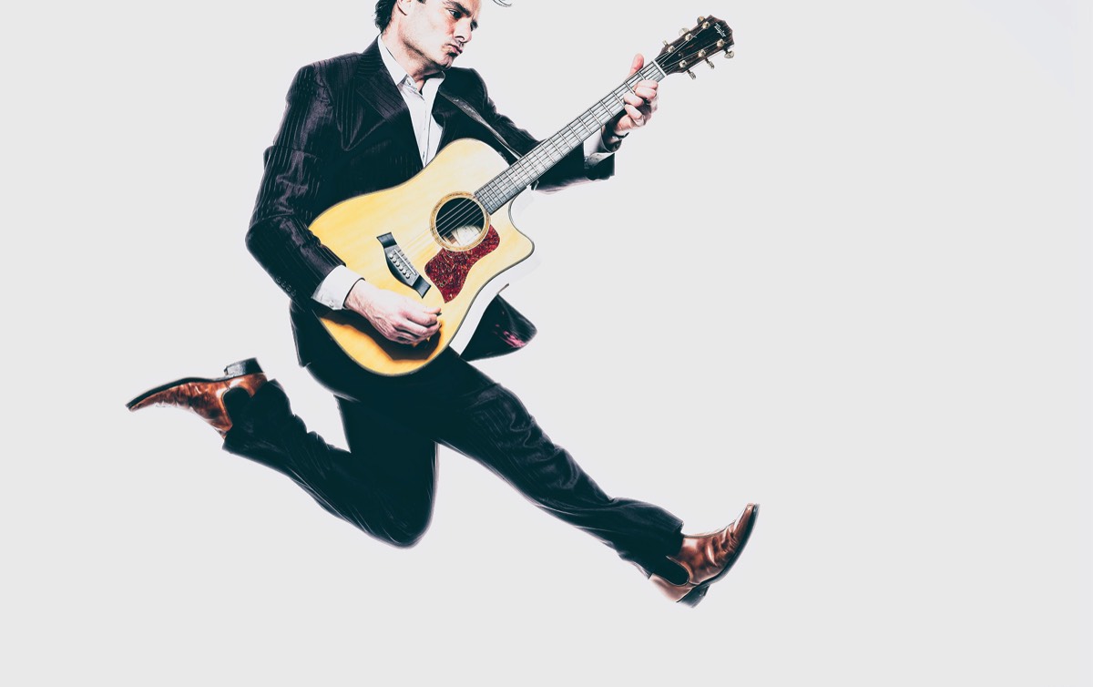 Creative studio musician portrait photography by Imagemaker Studios of performer Alex Chapman